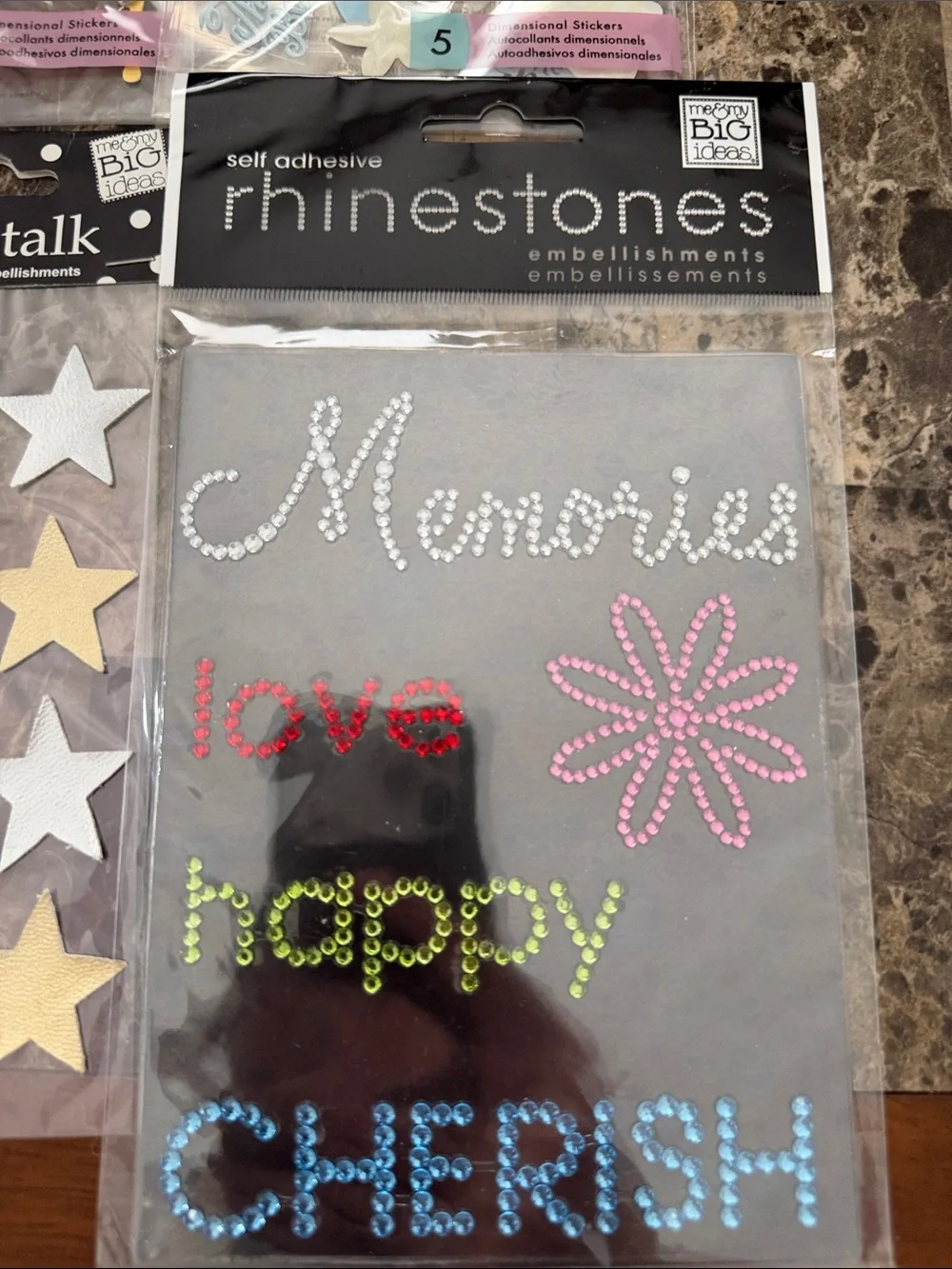 NWT Misc Scrapbooking Stickers